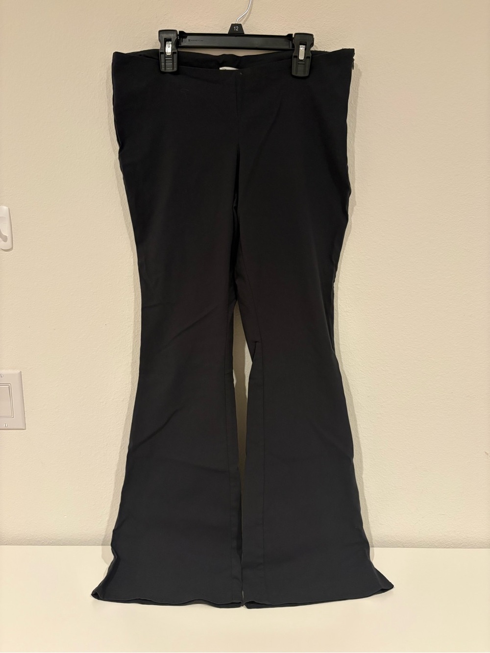 Kimchi Blue Black Flared Pants Low Rise 90s